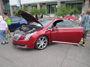 Cadillac’s extended-range ELR coupe. 