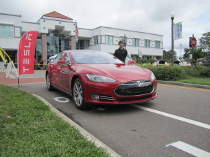 Ready for the next test drive - Tesla’s Model S. 
