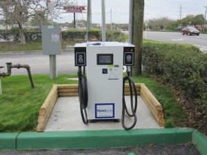 The first Level 3 fast charger in Temple Terrace.