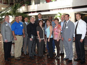 Operation Partnership visitors from MacDill Air Force Base and TECO team members who participated in the June 8 event.