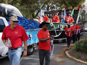 TECO team members at the Town 'n' Country Veterans Parade.